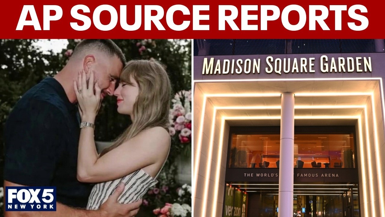 Video thumbnail for AP source confirms Taylor Swift will celebrate wedding at MSG
