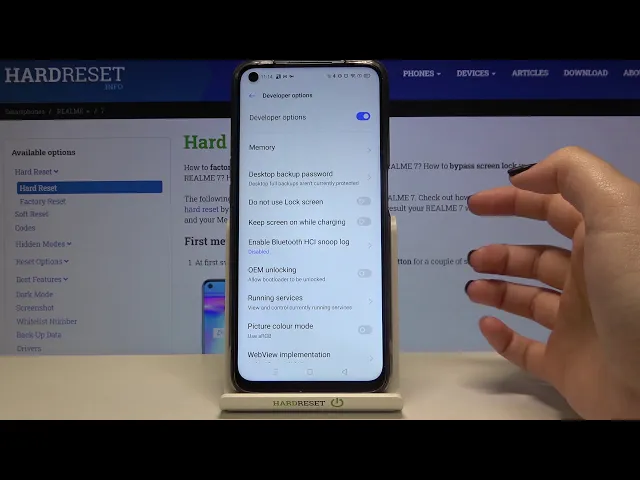 Video thumbnail for How to Enable Developer Options on REALME 7 - Unlock Developer Mode