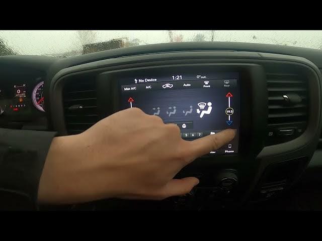 Video thumbnail for How to Synchronize Airflow in Dodge Ram 1500 II ( 2019 - now ) - Sync Climate Control