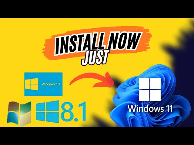 Video thumbnail for Upgrading to Windows 11: Step-by-Step Guide |  How to install windows 11 in PC◇LAPTOP◇TABS