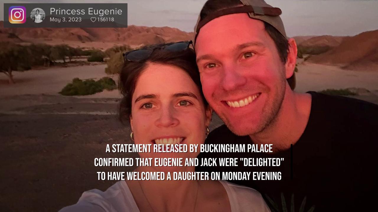 Video thumbnail for IN CASE YOU MISSED IT: Princess Eugenie and Jack Brooksbank welcome third baby.