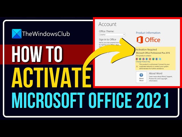 Video thumbnail for How to activate Microsoft Office 2024, 2021 or 365 on Windows 11