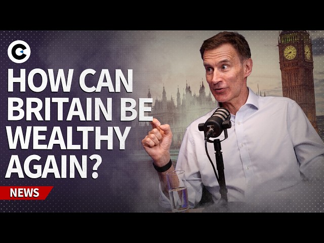 Video thumbnail for How can Britain be wealthy again? Jeremy Hunt on growth, poverty, and the pension triple lock