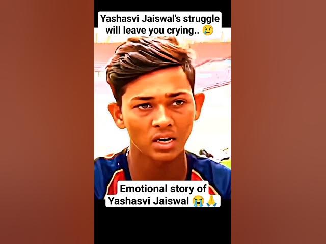 Video thumbnail for This emotional story of Yashasvi Jaiswal will leave you crying 😭🙏