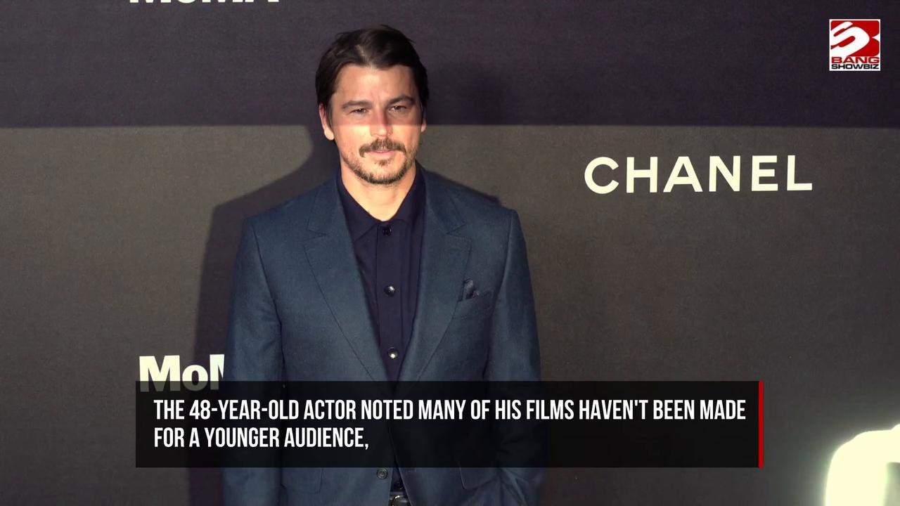 Video thumbnail for Josh Hartnett shares why his kids have not seen his films