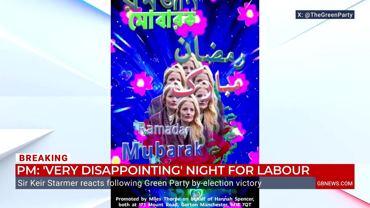 Video thumbnail for WATCH: Gorton and Denton by-election is start of 'identity politics' trend, Scotsan tells GB News