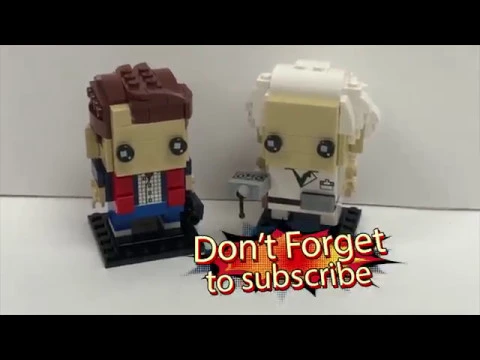 Video thumbnail for LEGO Brickheadz Back to the Future speed build