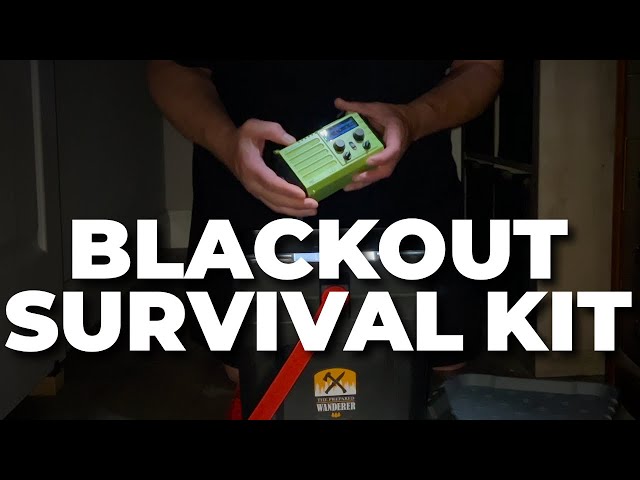 Video thumbnail for BLACKOUT SURVIVAL KIT! | Essential Items for Surviving a Blackout