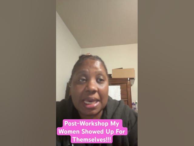 Video thumbnail for POST WORKSHOP - SHIFT INTO HER WORKSHOP #i_am_johnson_empire #theshiftlady#highlights