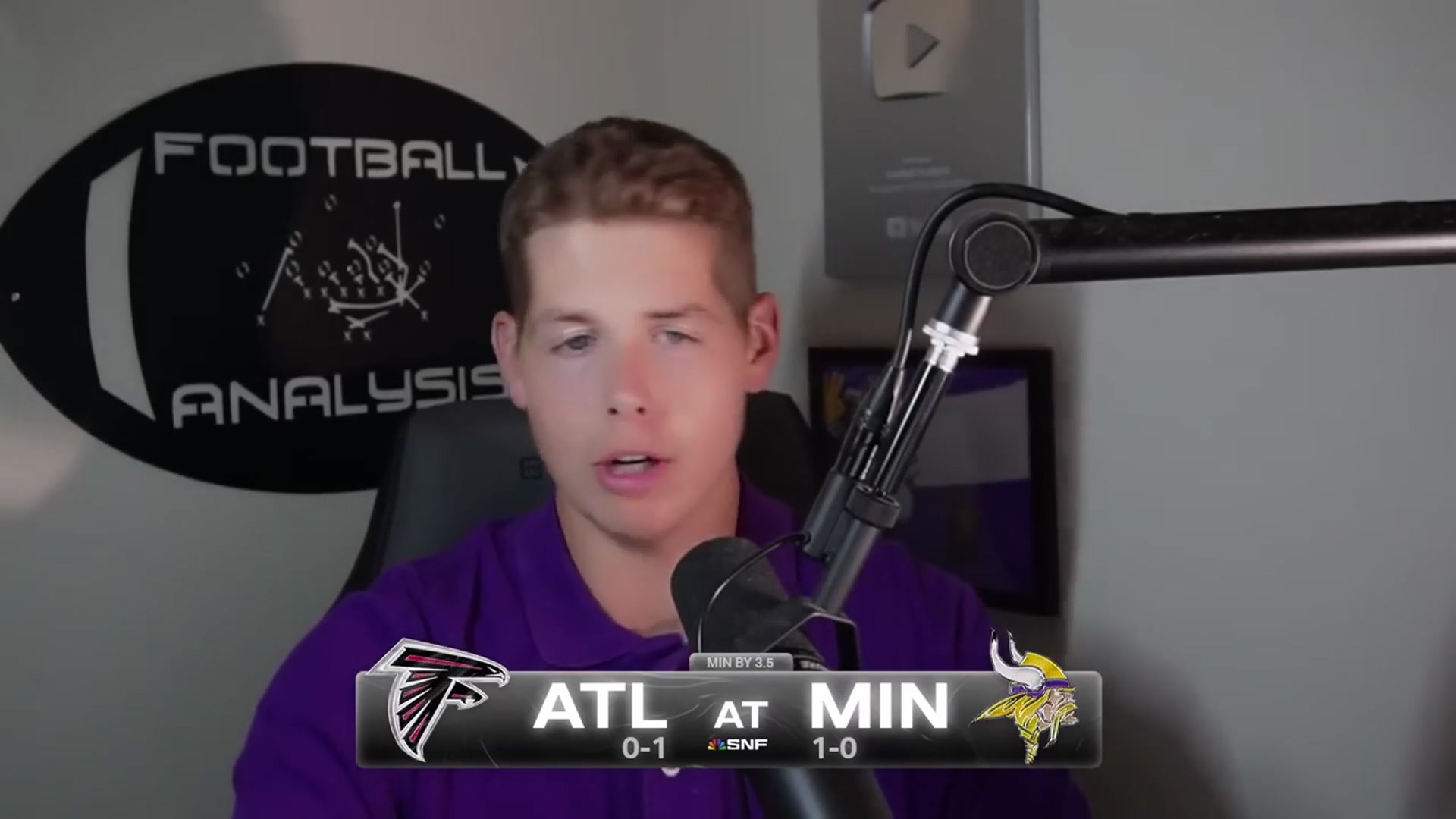 'Video thumbnail for Atlanta Falcons Vs Minnesota Vikings LIVE Recap'