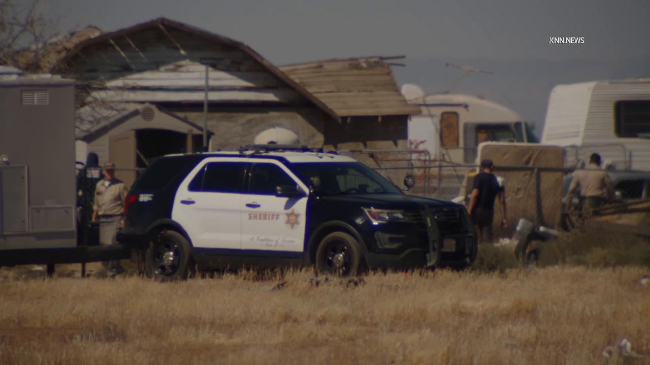 Video thumbnail for US, Los Angeles: Lancaster Large Police Search Underway.
