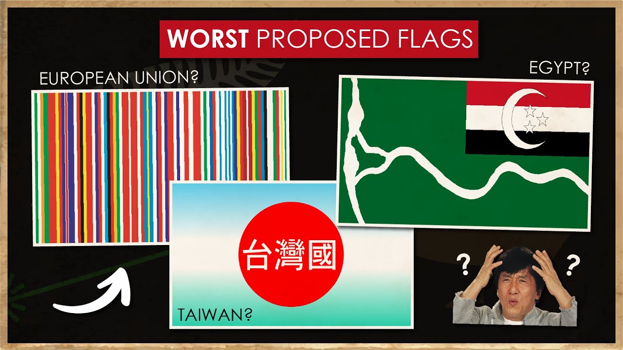 Video thumbnail for Flags that never flew: Unused designs from around the world