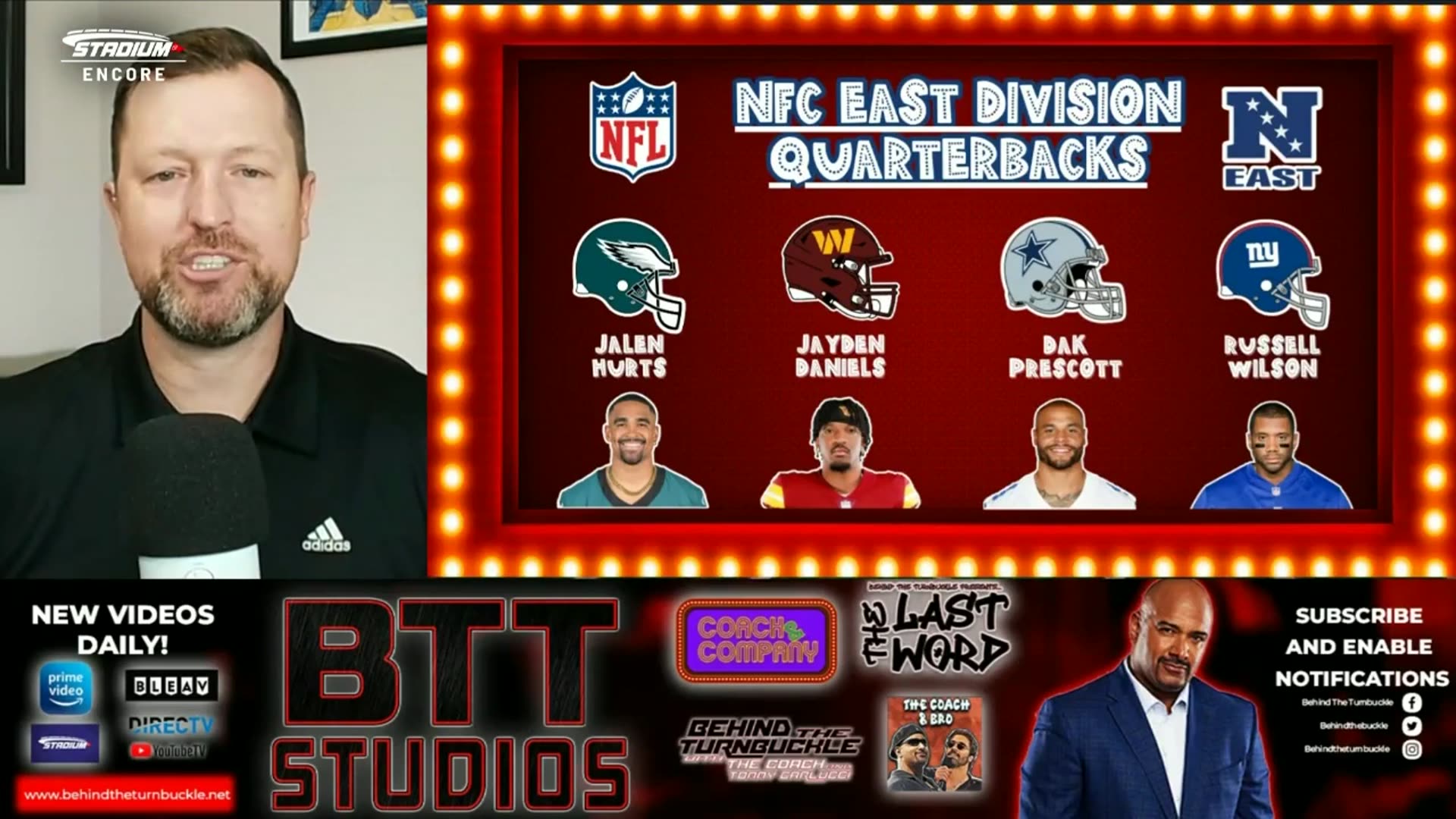 'Video thumbnail for Which QB Has the Highest Ceiling With the New York Giants?'