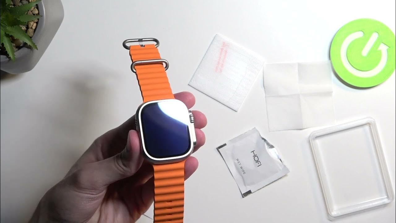 Video thumbnail for How to Apply Tempered Glass on APPLE Watch Ultra 2