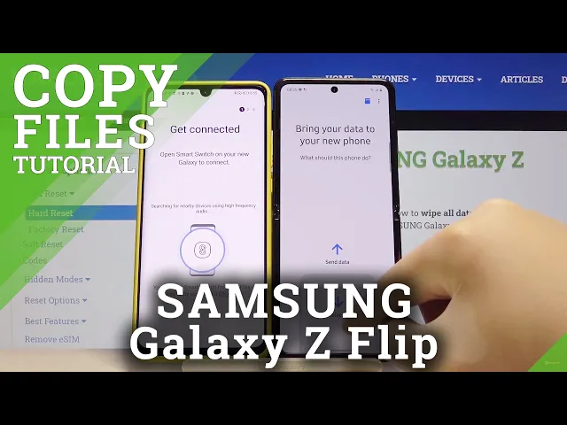 Video thumbnail for How to Transfer Data from Android Device to SAMSUNG Galaxy Z Flip – Copy & Relocate Files
