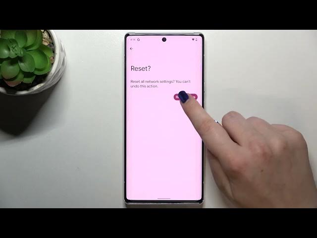 Video thumbnail for How to Reset Network Preferences on GOOGLE Pixel 6 Pro - Restore Network Settings