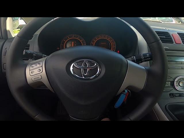 Video thumbnail for How to Check Fuel Consumption on Speedometer Display in Toyota Auris I ( 2006 – 2013 )