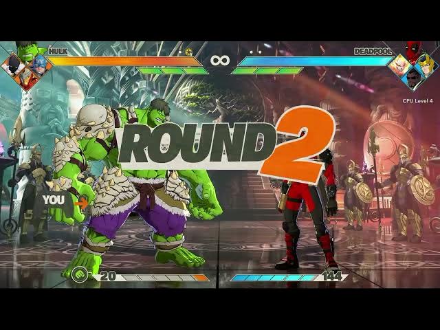 Video thumbnail for Marvel Tōkon: Fighting Souls - Fighting Avengers: Asgard: Using Hulk | Fight The Samurai Outriders