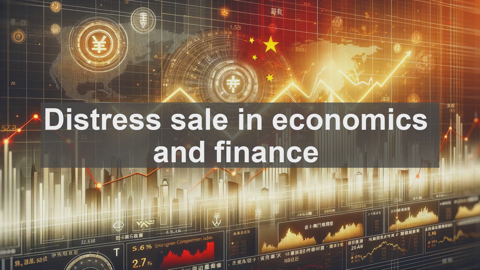 'Video thumbnail for Distress sale in economics and finance'