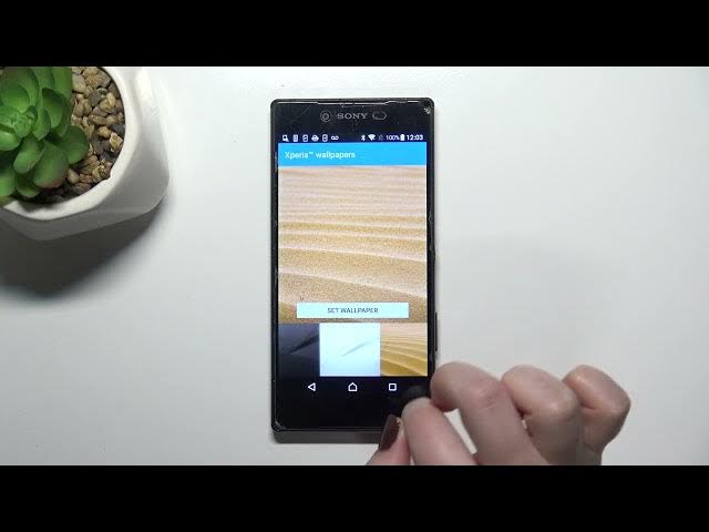 Video thumbnail for How to change wallpaper in SONY Xperia Z5 Premium | SONY Xperia Z5 Premium – change background