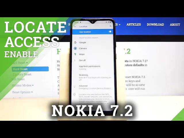 Video thumbnail for How to Turn Off Location in NOKIA 7.2 – Switch Off Location Feature