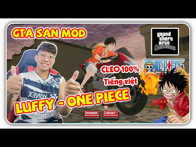 Video thumbnail for [ CLEO GTA SA ] Mode Luffy đi tìm One Piece trong Gta San Mobile | L-N-P CHANNEL