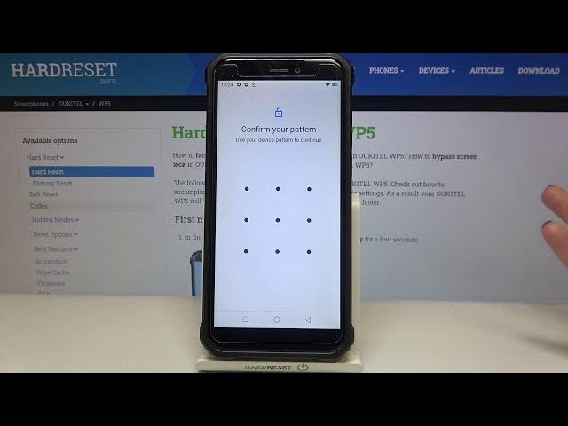Video thumbnail for How to Clear Credentials in OUKITEL WP5 – Delete All Licenses