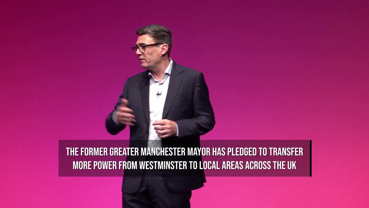Video thumbnail for Burnham To Urge Swinney To Work With Him On Devolution.