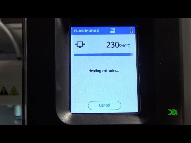 Video thumbnail for How To Remove Filament From Flashforge Adventurer 3