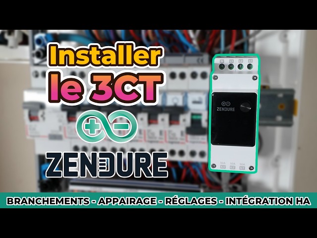 Video thumbnail for Brancher et installer le compteur intelligent 3CT de Zendure en monophasé