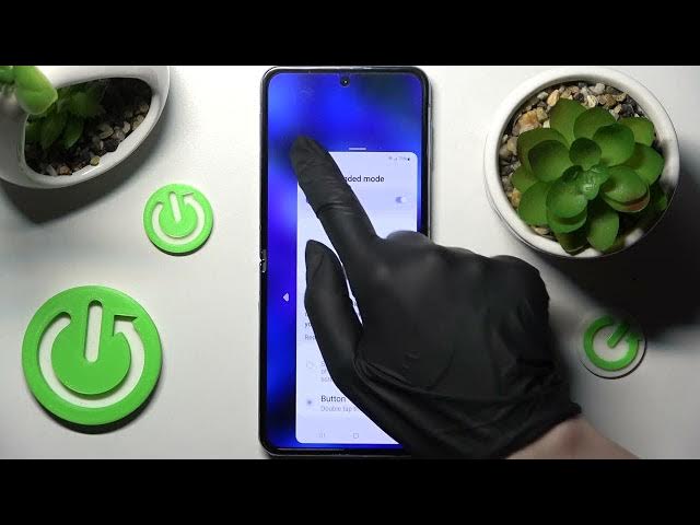 Video thumbnail for How to Activate One Handed Mode in Samsung Galaxy Z Flip4 - Disable One-Handed Feature