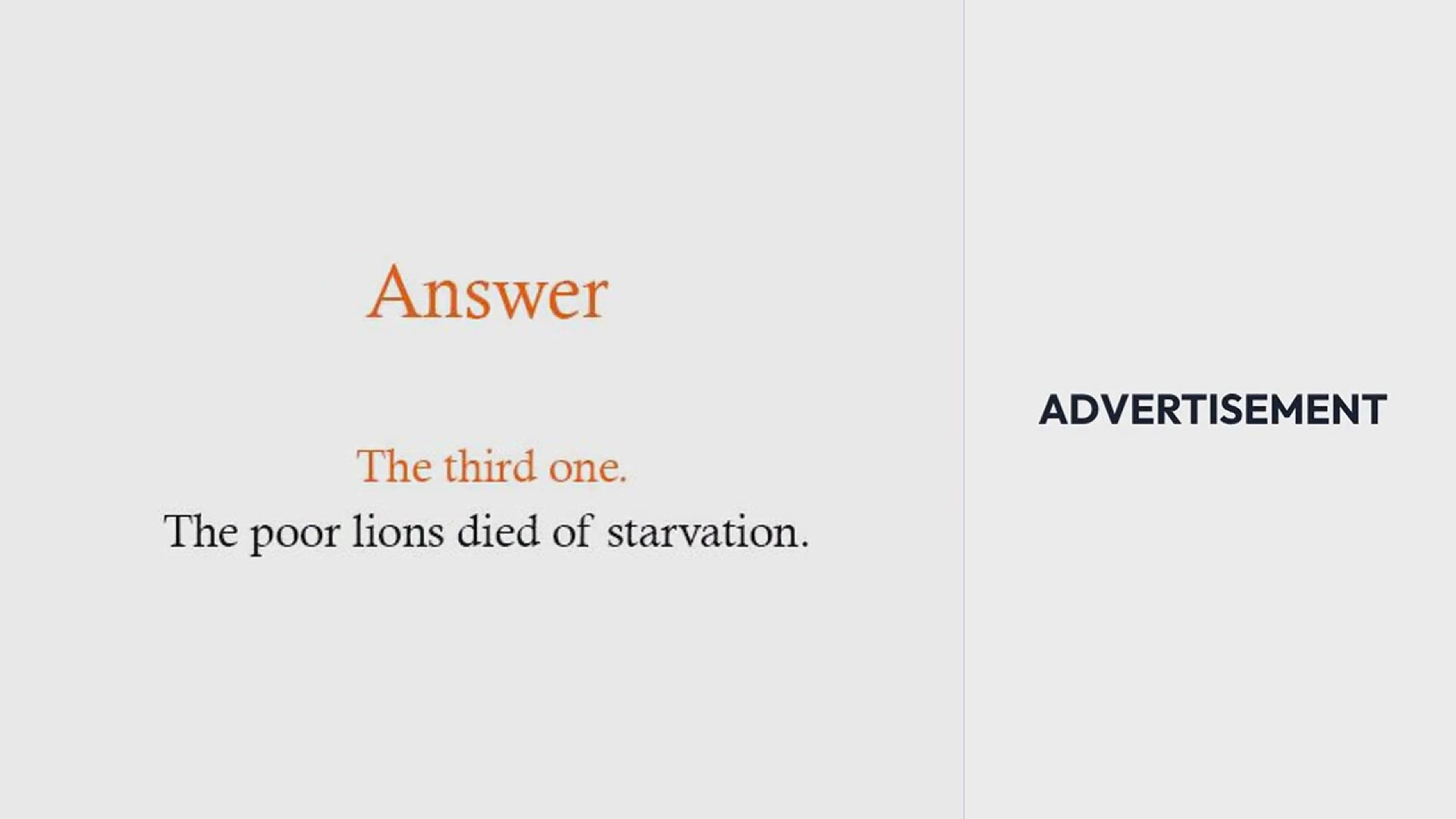 Can You Solve These Riddles Open Video Can You Solve These Riddles Open Video