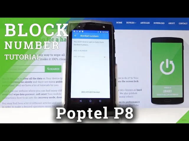 Video thumbnail for Blocking Numbers in Poptel P8 – Step by Step Guide