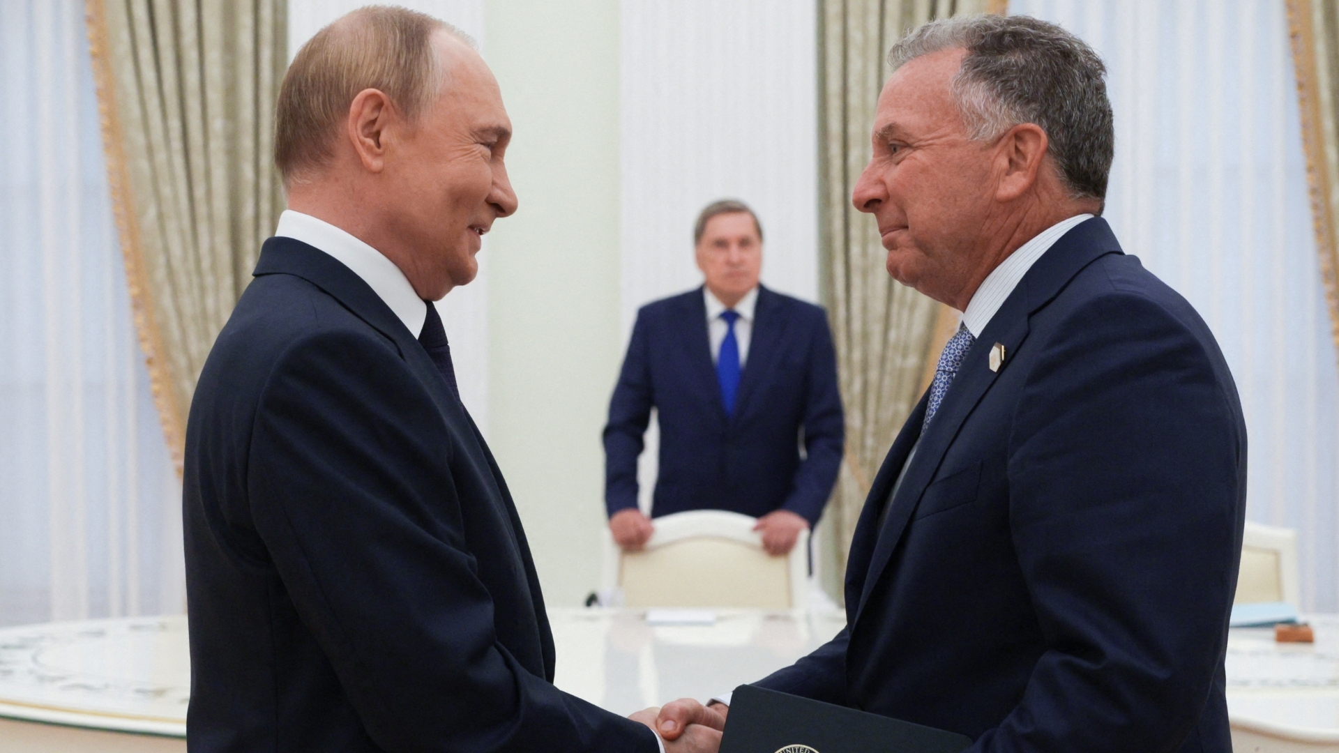 'Video thumbnail for Trump says US envoy Witkoff’s meeting with Putin was ‘highly productive’'