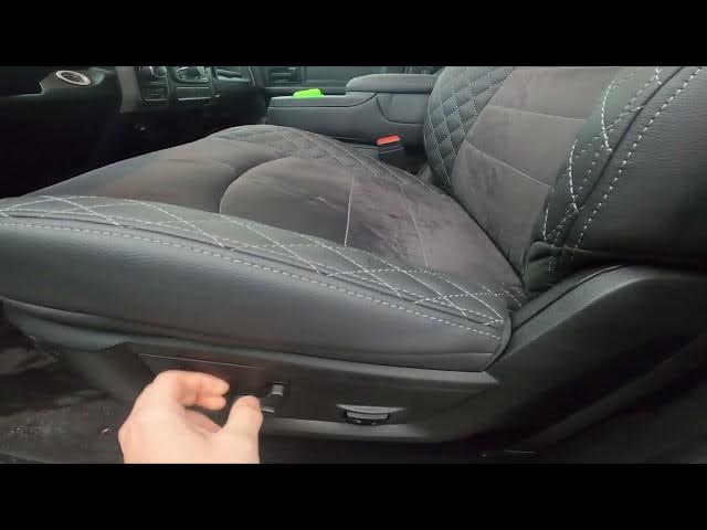 Video thumbnail for How to Change Seat Position in Dodge Ram 1500 II ( 2019 - now ) - Adjust Seat Position