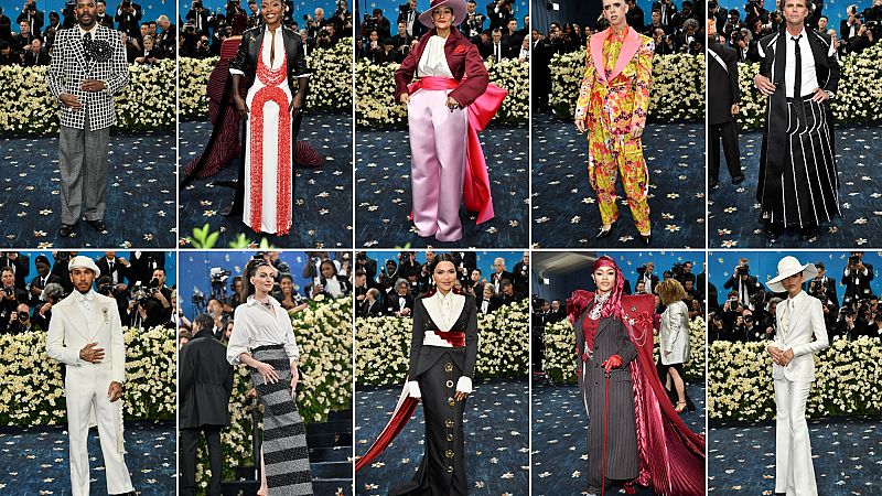 Video thumbnail for Dandyism takes center-stage at the Met Gala exhibition