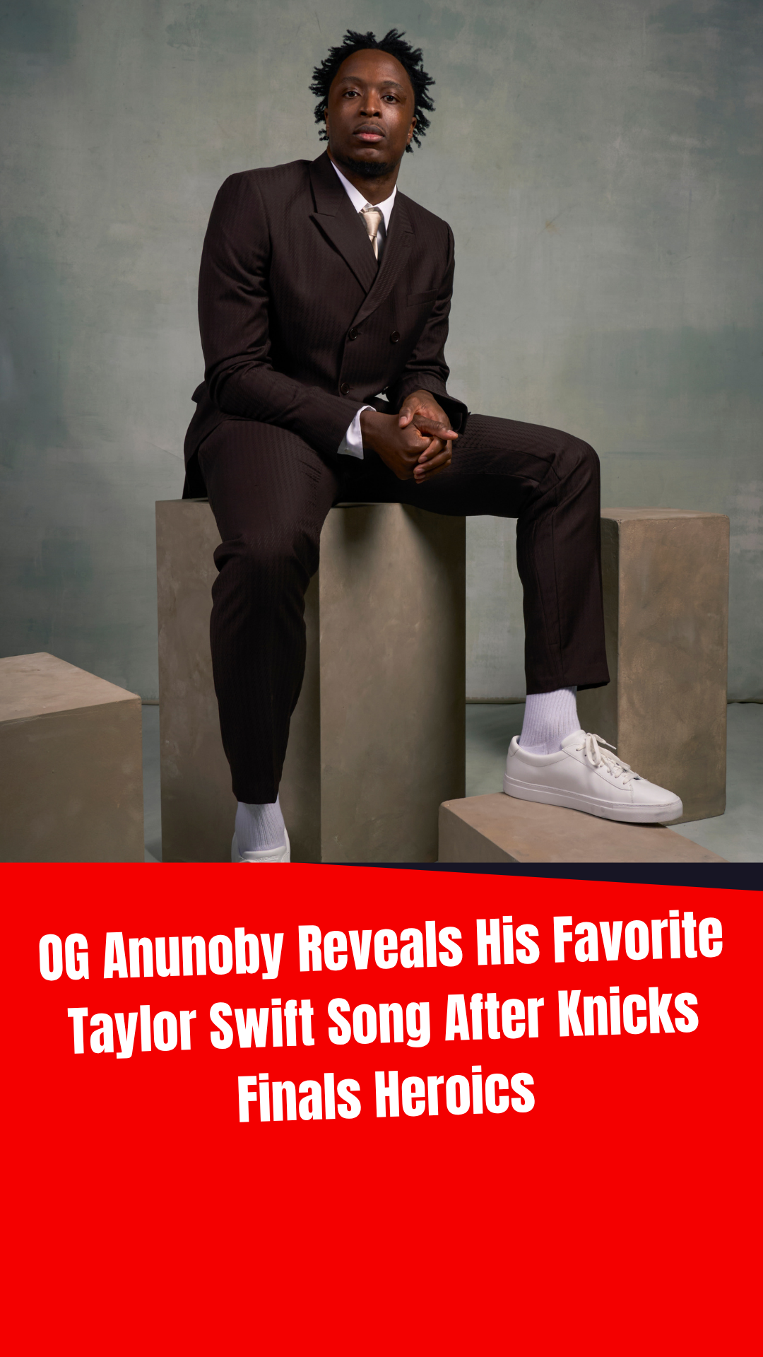 Video thumbnail for OG Anunoby Reveals His Favorite Taylor Swift Song After Knicks Finals Heroics