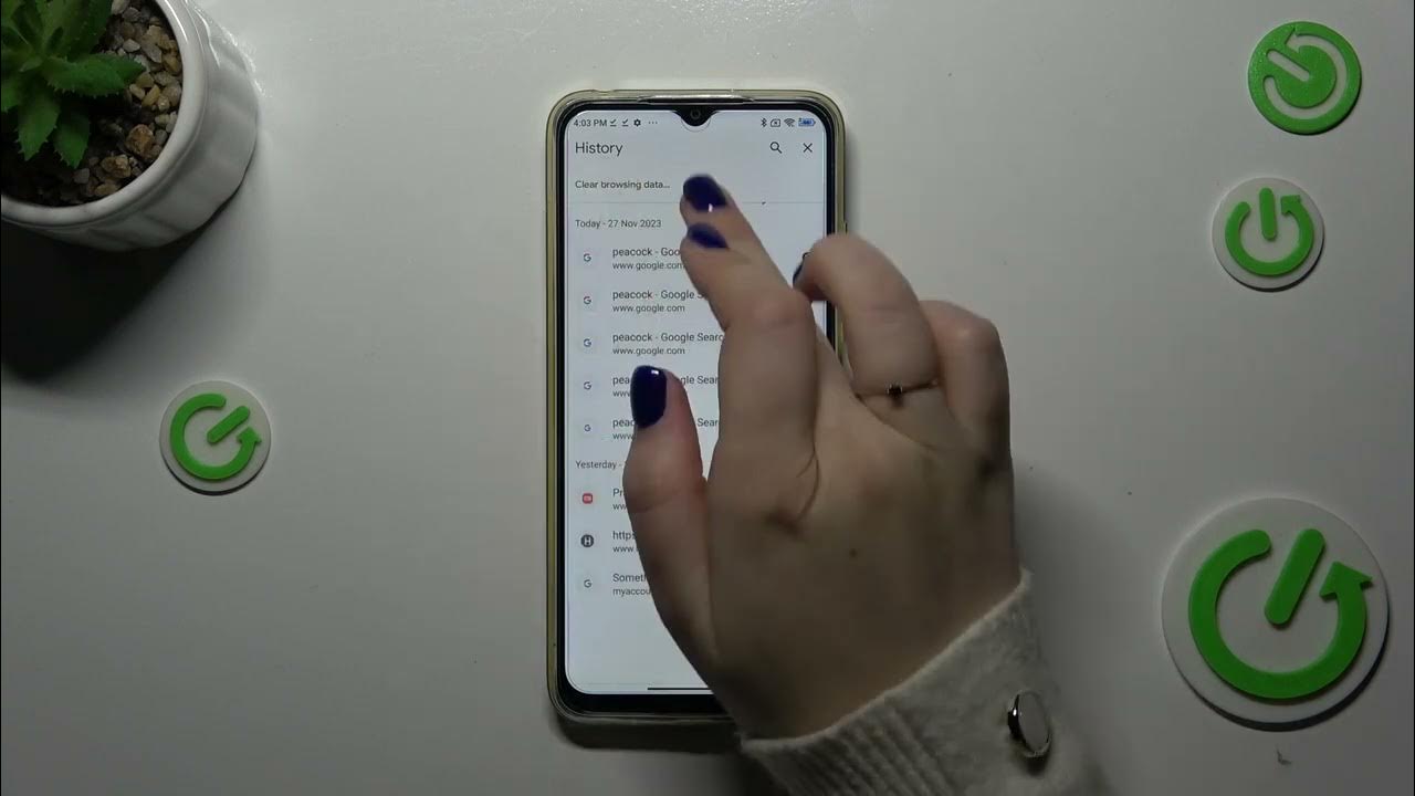Video thumbnail for How to Clear Browsing Data on POCO M4 - History, Cache, Cookies, Credentials