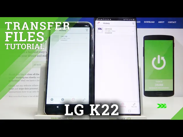 Video thumbnail for How to Transfer Files From LG K22 to Android Device