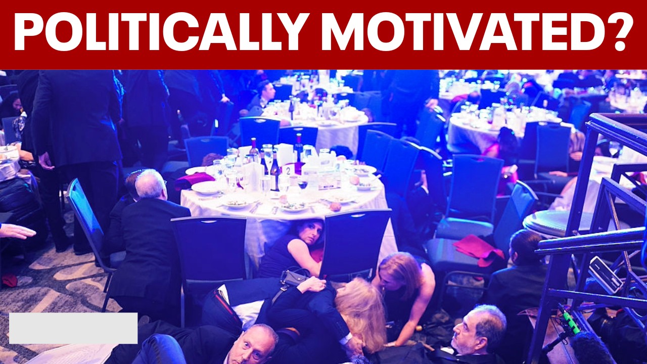 Video thumbnail for Authorities: WH Correspondents' Dinner attack believed to be politically motivated