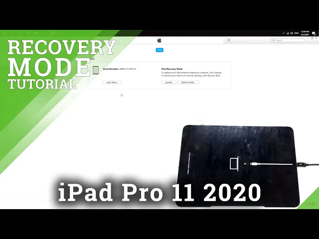 Video thumbnail for How to Open Recovery Mode on iPad Pro 11 2020 – Exit Recovery Mode