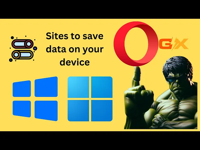 'Video thumbnail for How to Allow or Block 'Sites to save data on your device' in Opera GX on Windows 11 or 10?'