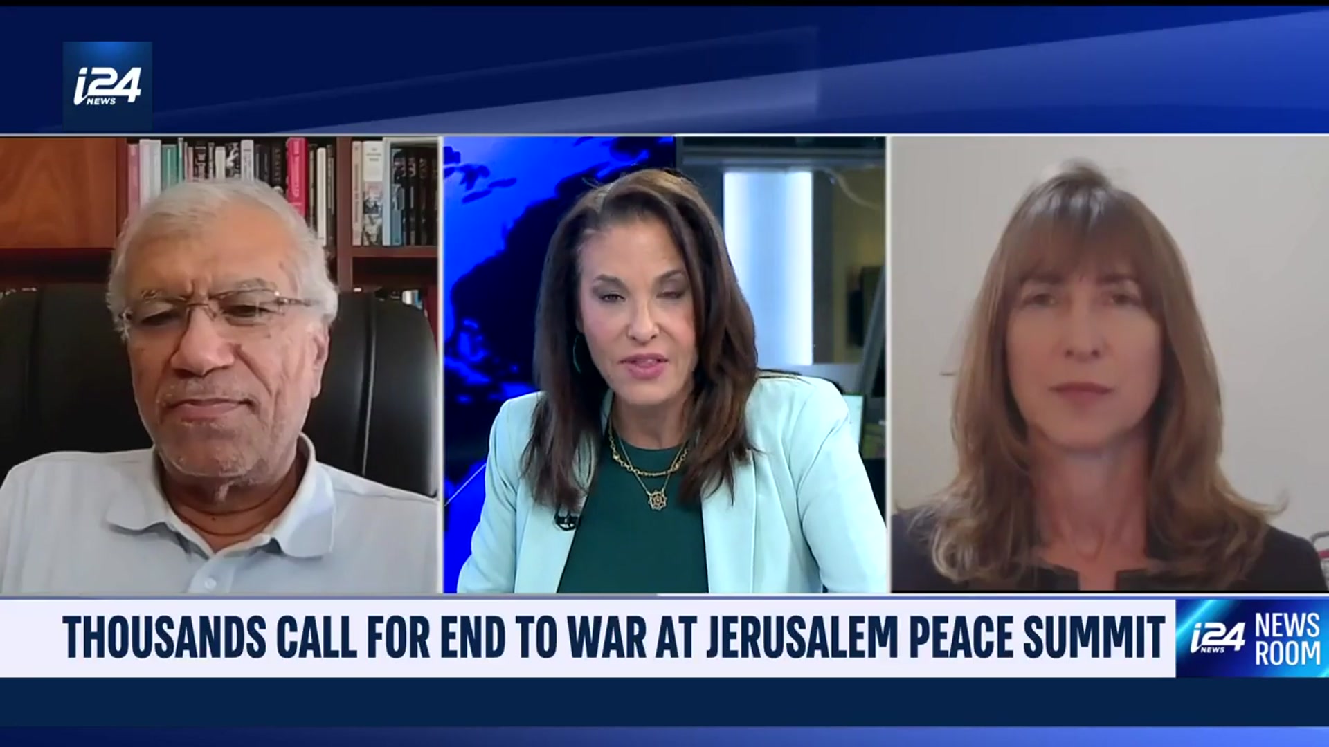 'Video thumbnail for Palestinian-Israeli poll reports openness to two-state solution'