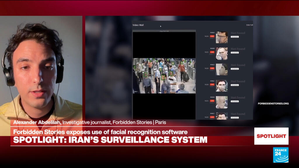Video thumbnail for Forbidden Stories reports on FindFace in Iran: Facial recognition 'an issue' for Western democracies