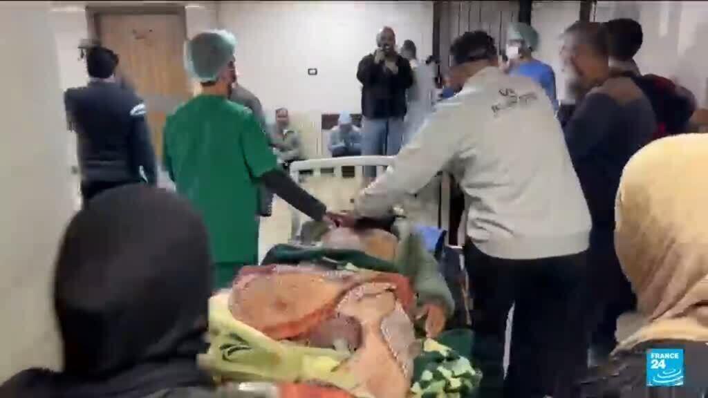 Video thumbnail for Damascus blasts Israeli war crime : At least 10 killed