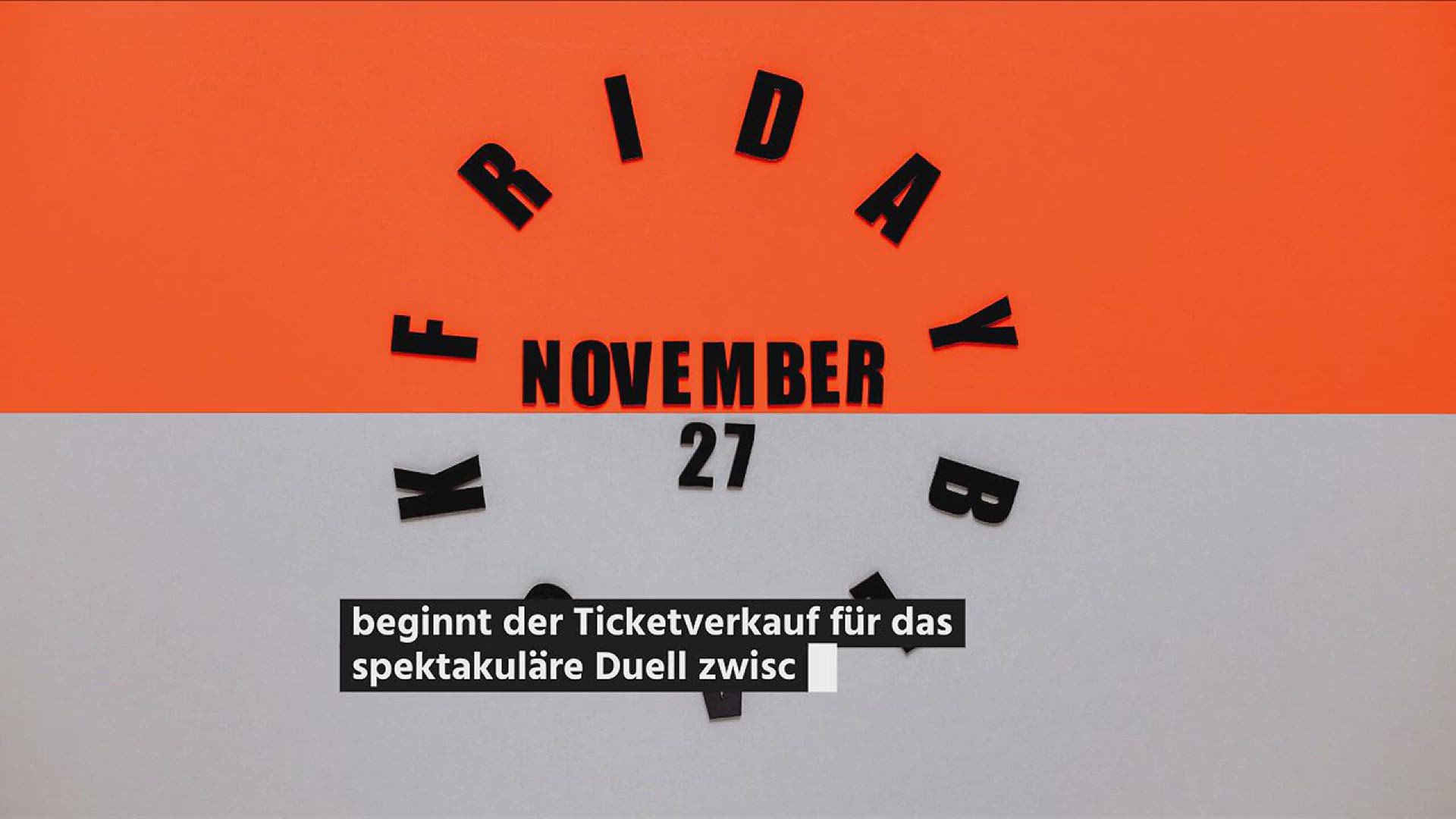 'Video thumbnail for Countdown zum NFL-Spektakel in München: Freier Ticketverkauf startet morgen'