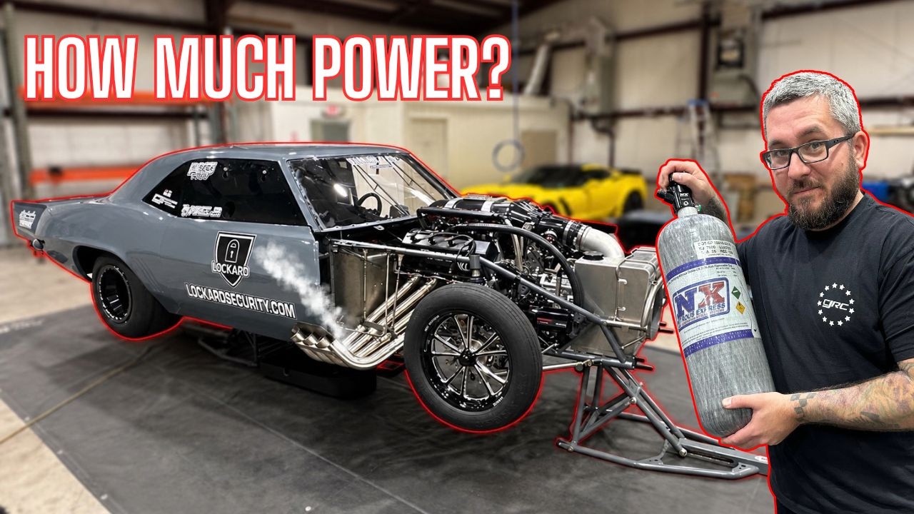 Video thumbnail for We Put NITROUS on "Eagle" to go for Cleetus 1/4 Mile Record!