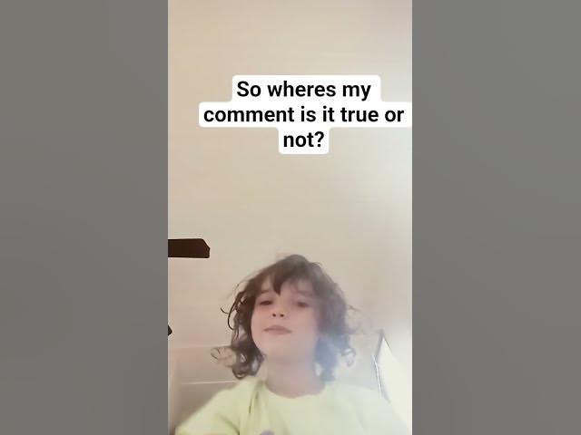 Video thumbnail for wheres my comment?