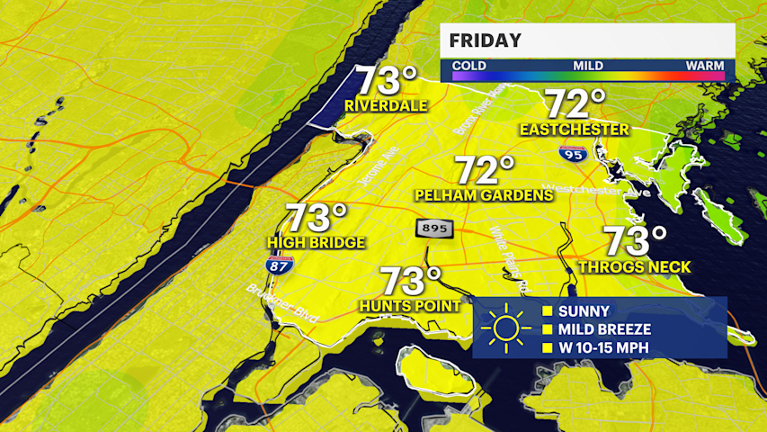 Video thumbnail for Spectacular weather sticks around for Friday, but weekend rain chances loom
