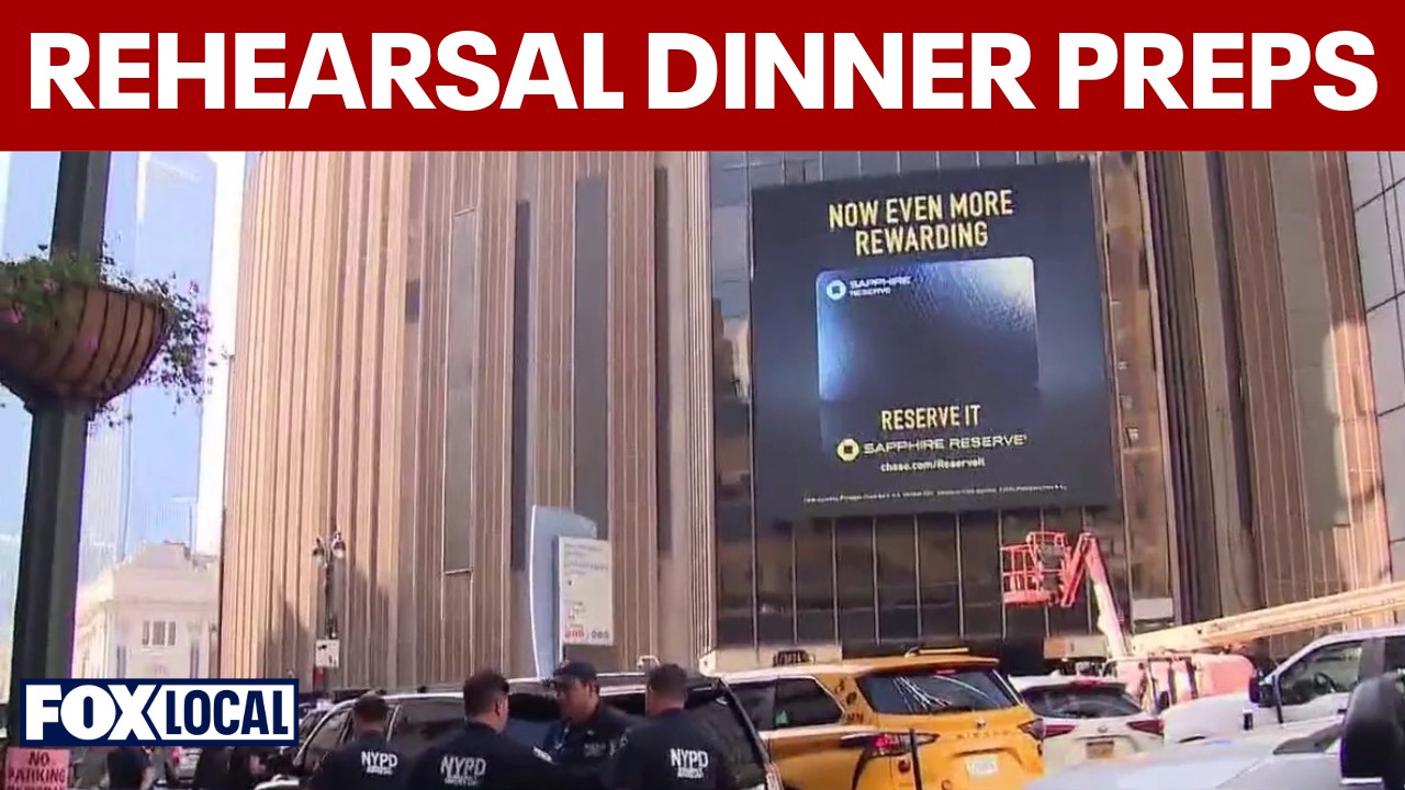 Video thumbnail for Taylor Swift, Travis Kelce's rehearsal dinner expected Thursday night